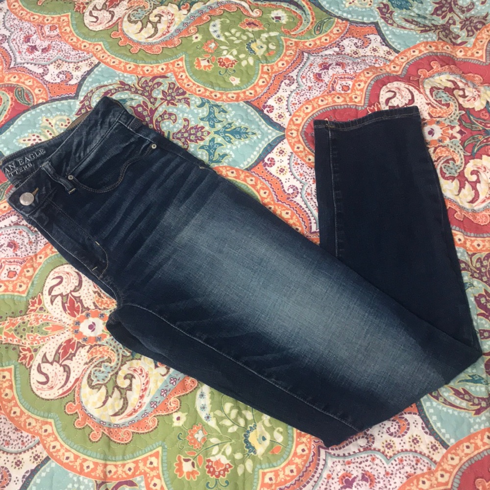 AE straight leg jeans SZ 12 Long
